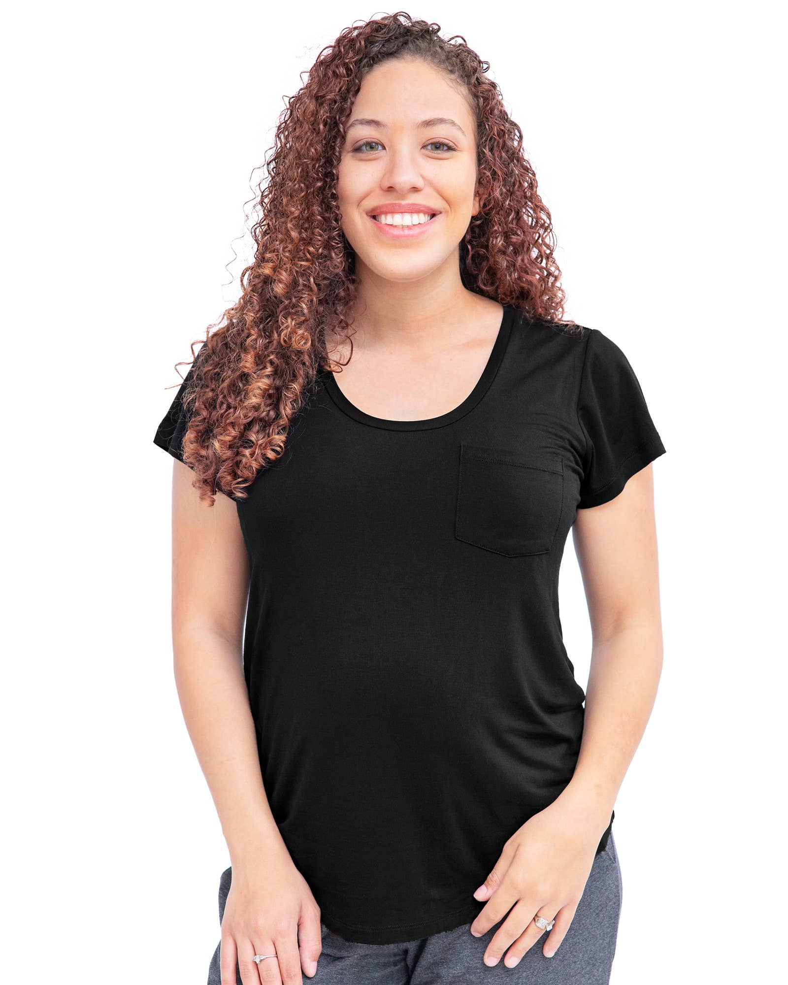 Everyday Nursing & Maternity T-shirt With Pocket
