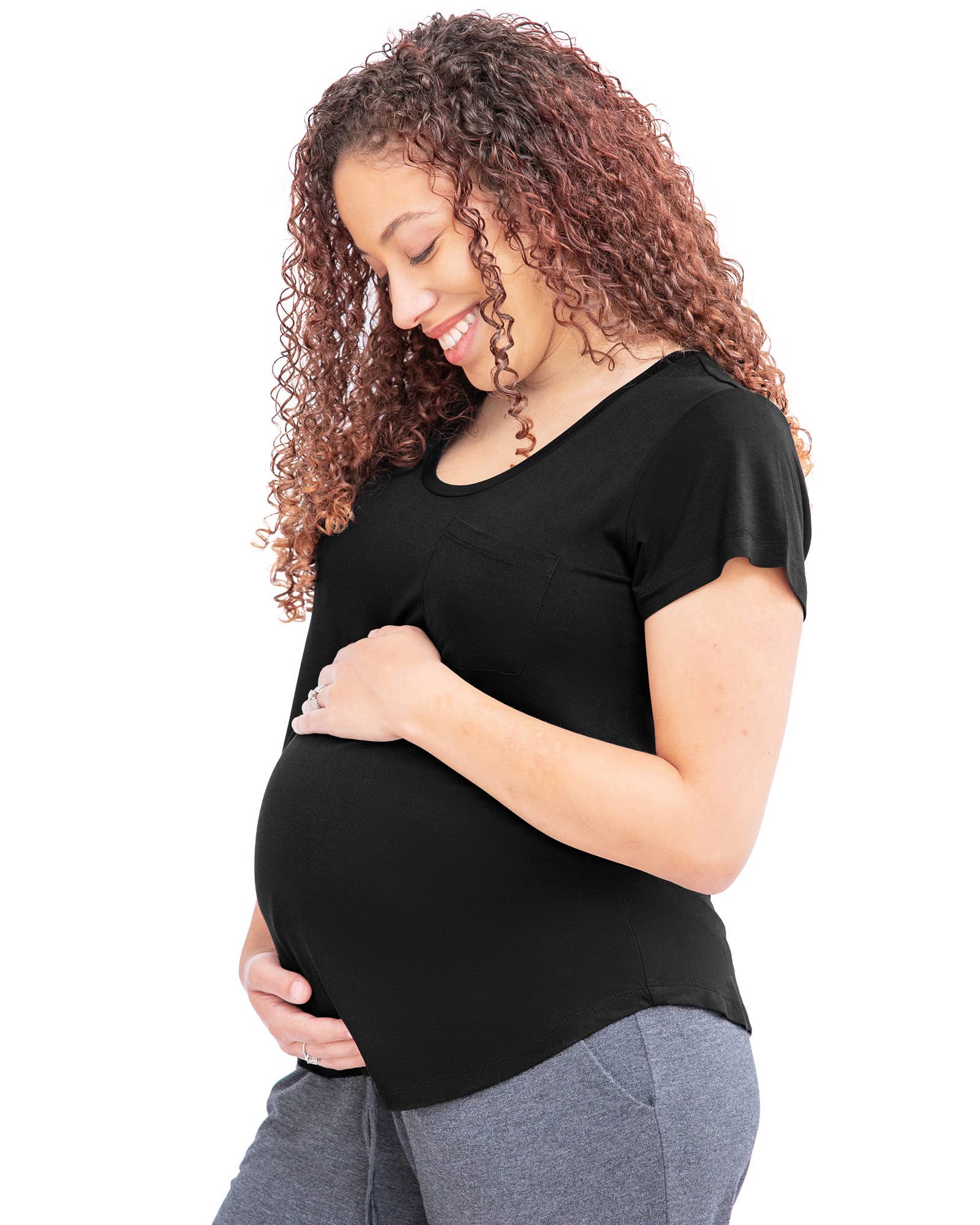 Everyday Nursing & Maternity T-shirt With Pocket