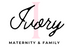 Logo of Ivory Maternity & Family on a white background